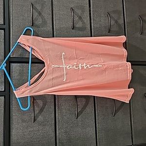 Faith twist racerback tank